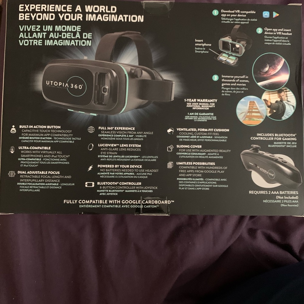Virtual Reality Headset - Picture 2 of 4
